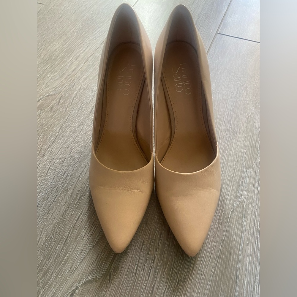 Franco Sarto Nude Pumps